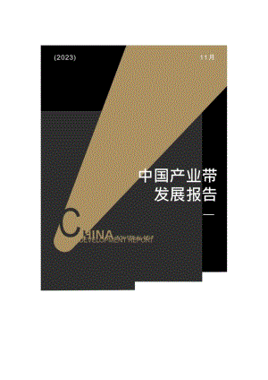 中国产业带发展报告2023.docx