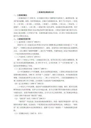 三星集团发展案例分析.docx