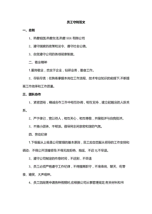 员工守则范文.docx