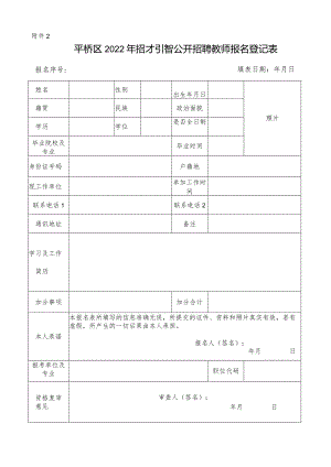 信阳市事业单位公开招聘工作人员报名登记表.docx