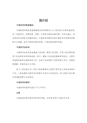 中国的审判制度英.docx