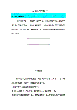 一点透视的规律.docx