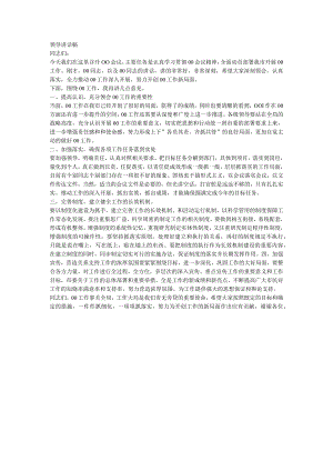 专题工作会议领导讲话.docx