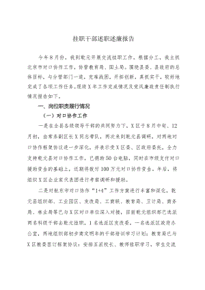挂职干部述职述廉报告.docx