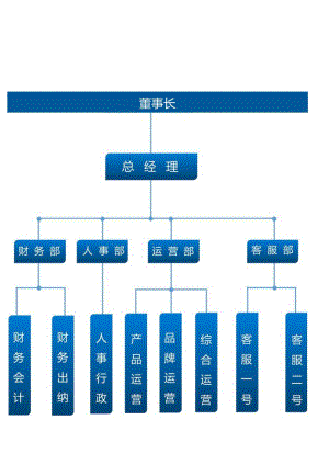 公司结构图可修改.docx