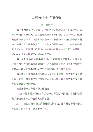 安全生产责任制.docx
