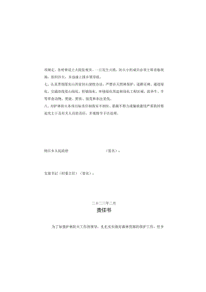 师庄乡护林防火责任书.docx