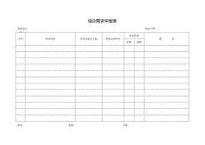 培训需求申报表.docx