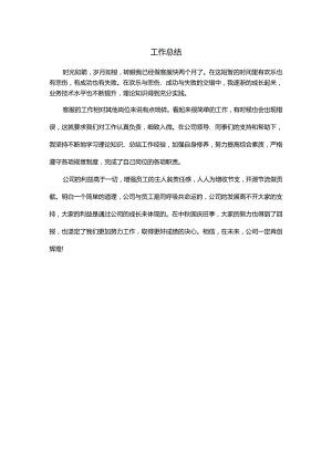 工作总结--付红艳-精品文档资料系列.docx