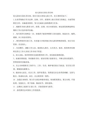 幼儿园实行园长责任制1.docx