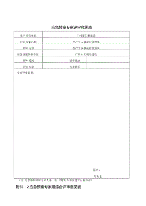 应急预案专家评审意见表.docx