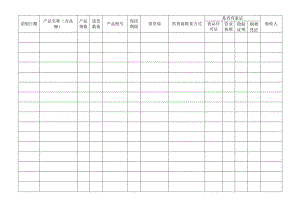 托育、幼儿园食品采购与进货验收台账登记簿.docx