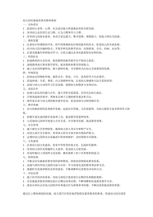 幼儿园实施素质教育整体规划.docx