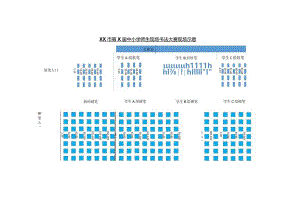 千人现场书法大赛赛场示意图横向.docx