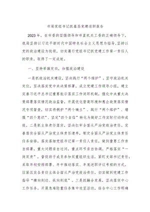 市局党组书记抓基层党建述职报告.docx