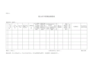 县（市、区）矿产资源开采情况调查表.docx