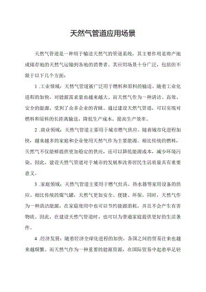 天然气管道应用场景.docx