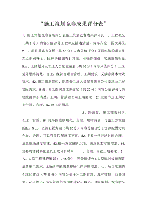 -施工策划竞赛成果评分表-.docx