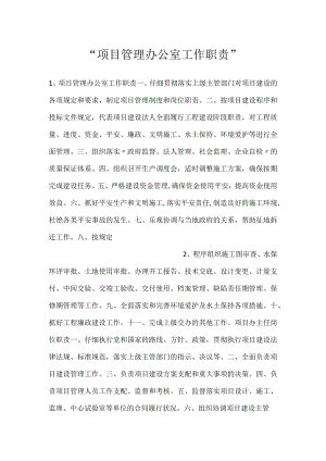 -项目管理办公室工作职责-.docx
