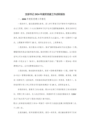 支部书记2024年度抓党建工作述职报告.docx