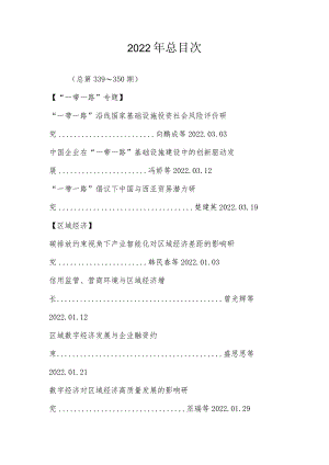2022年总目次_1.docx