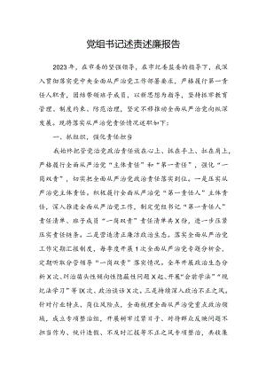 党组书记述责述廉报告.docx