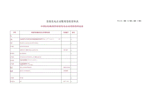 星级发电企业整理受检资料表.docx