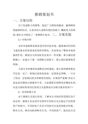 推销策划书.docx