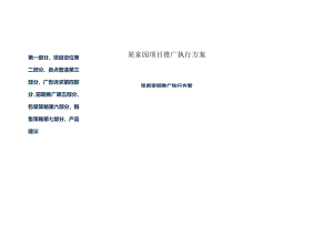 某家园项目推广执行方案.docx