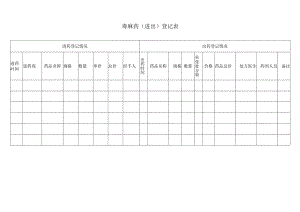 毒麻药（进出）登记表.docx