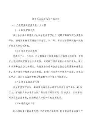 激发社会投资活力行动计划.docx
