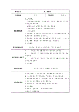 木工安全操作规程清单.docx