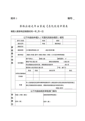 特殊困难老年人家庭适老化改造申请表.docx