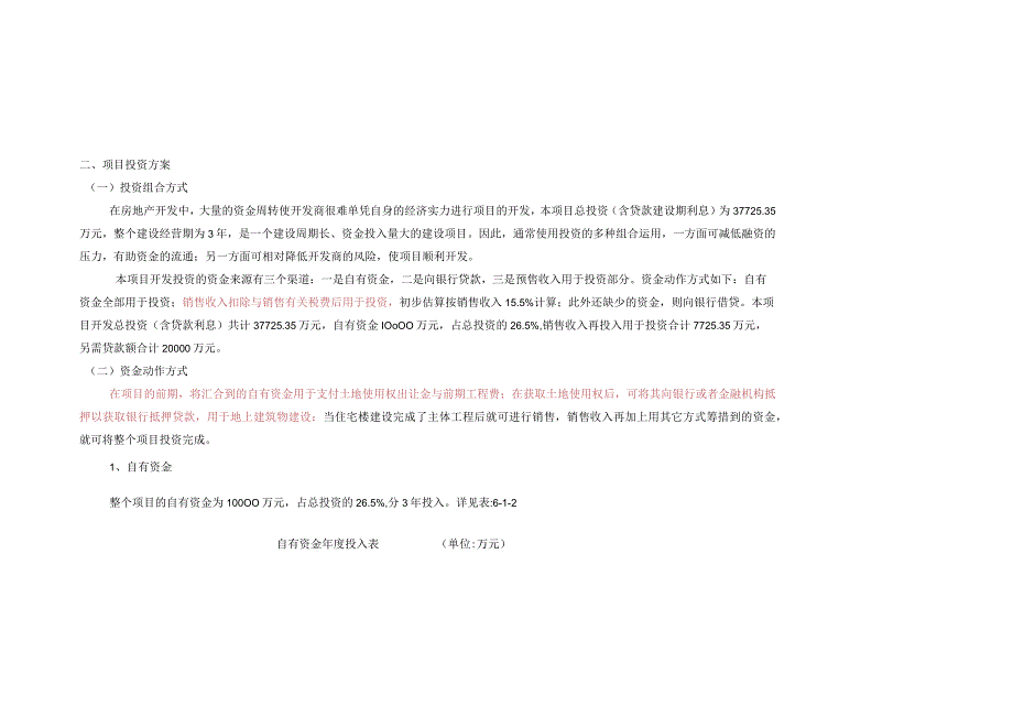 某项目投资估算及资金筹措计划.docx_第2页