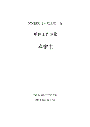 河道治理工程验收评估文件.docx