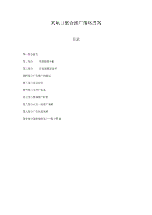 某项目整合推广策略提案.docx