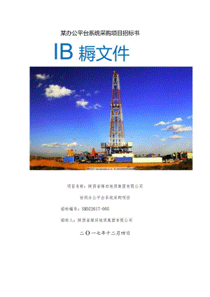 某办公平台系统采购项目招标书.docx