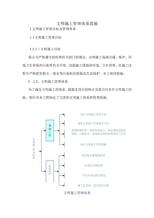 文明施工管理体系措施.docx