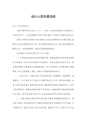 会计人员年度总结.docx