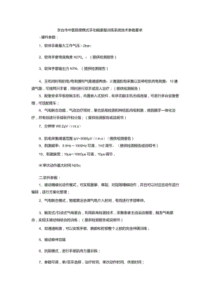 东台市中医院便携式手功能康复训练系统技术参数要求.docx