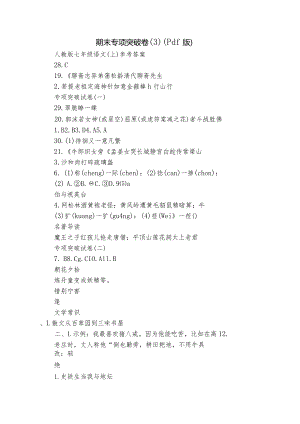 期末专项突破卷（3）（pdf版）.docx