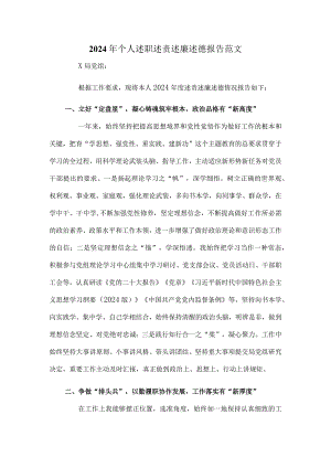 2024年个人述职述责述廉述德报告范文.docx