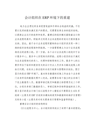 会计组织在ERP环境下的重建.docx