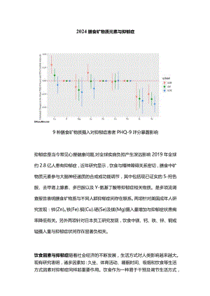 2024膳食矿物质元素与抑郁症.docx