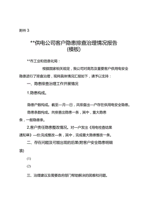 804客户隐患排查治理情况报告模板.docx