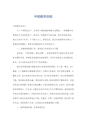 中班教学总结.docx