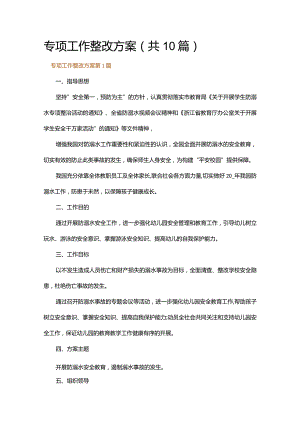 专项工作整改方案.docx