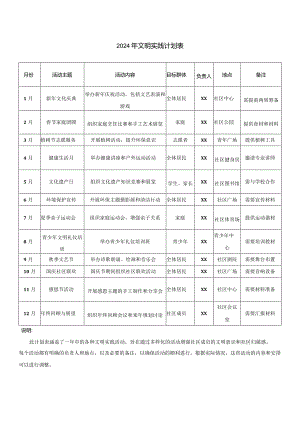 2024年文明实践计划表.docx