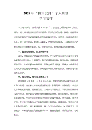 2024“国培计划”个人研修计划.docx