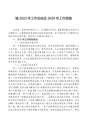 镇2023年工作总结及2024年工作思路01.docx